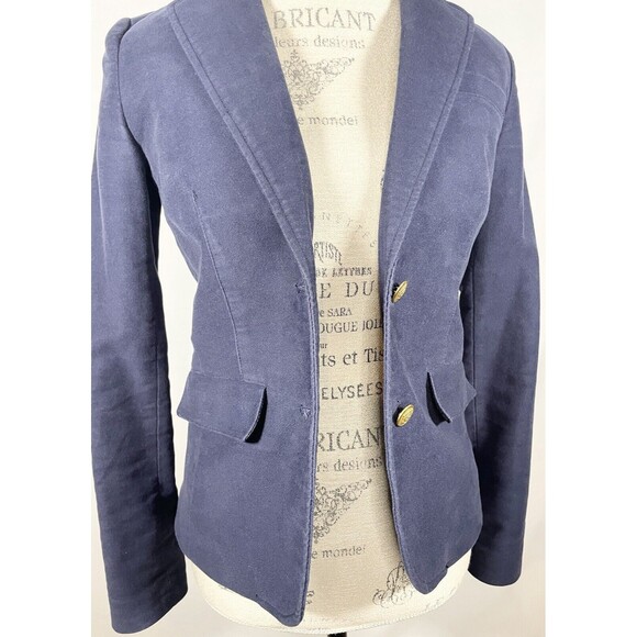 Tommy Hilfiger Navy Career Gold Button Preppy Capsule Blazer Jacket Sz XS - Picture 9 of 16